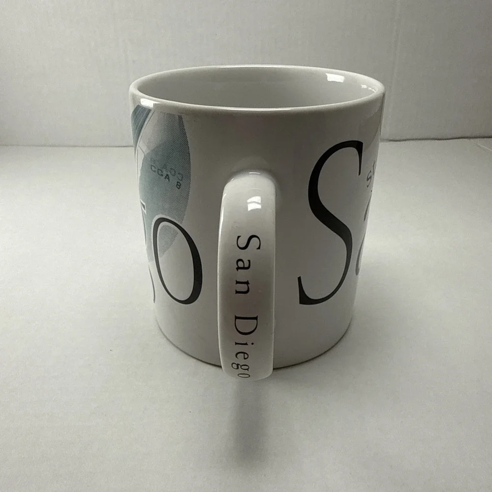 STARBUCKS COFFEE Vintage 1994 Collector Series SAN DIEGO California CITY MUG